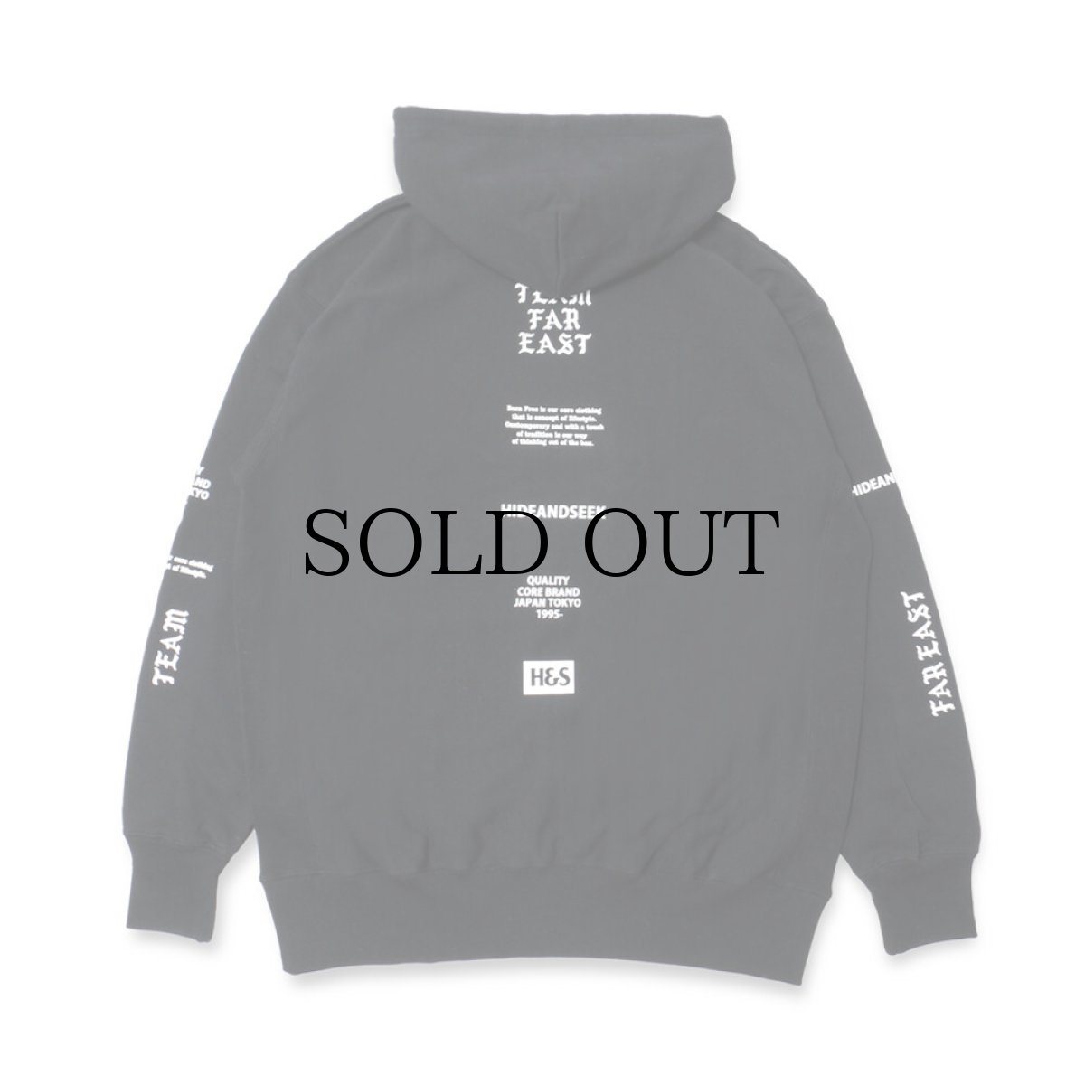 画像3: HIDEANDSEEK(ハイドアンドシーク) / TEAM FAR EAST Hooded Sweat Shirt (3)