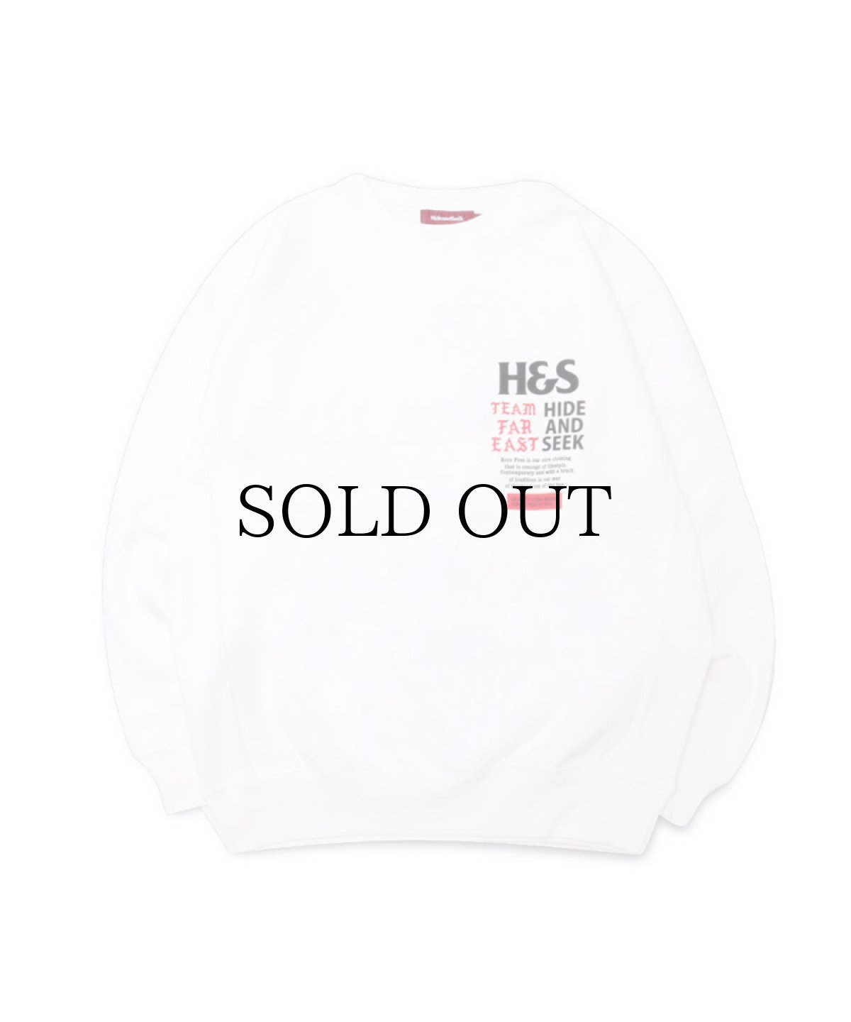 画像5: HIDEANDSEEK(ハイドアンドシーク) / TEAM FAR EAST Sweat Shirt (5)