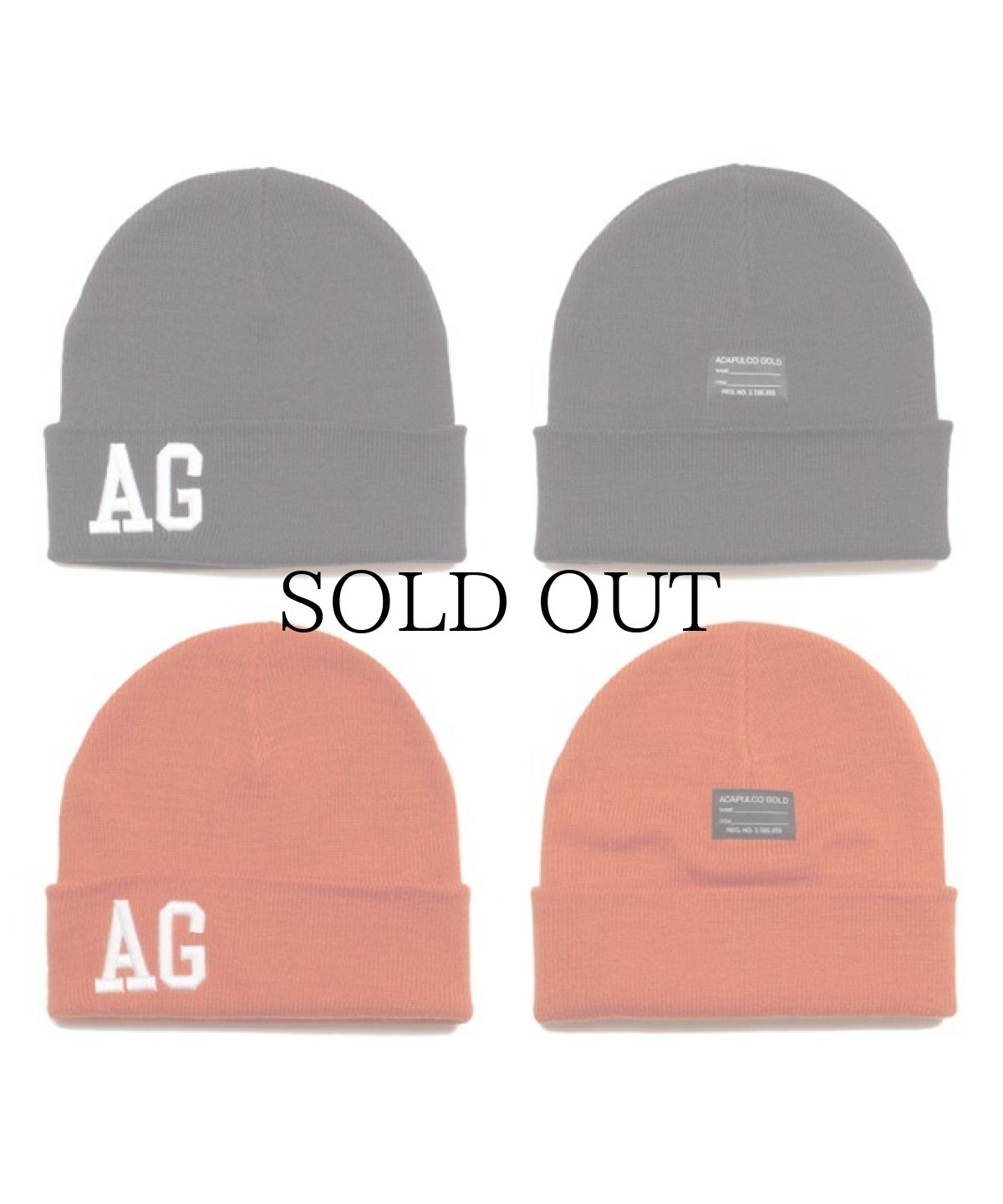 画像1: ACAPULCO GOLD / TEAM AG BEANIE (LONG BODY) (1)