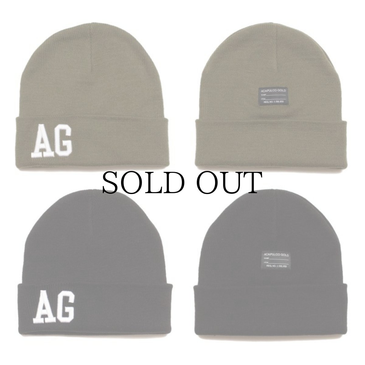 画像2: ACAPULCO GOLD / TEAM AG BEANIE (LONG BODY) (2)