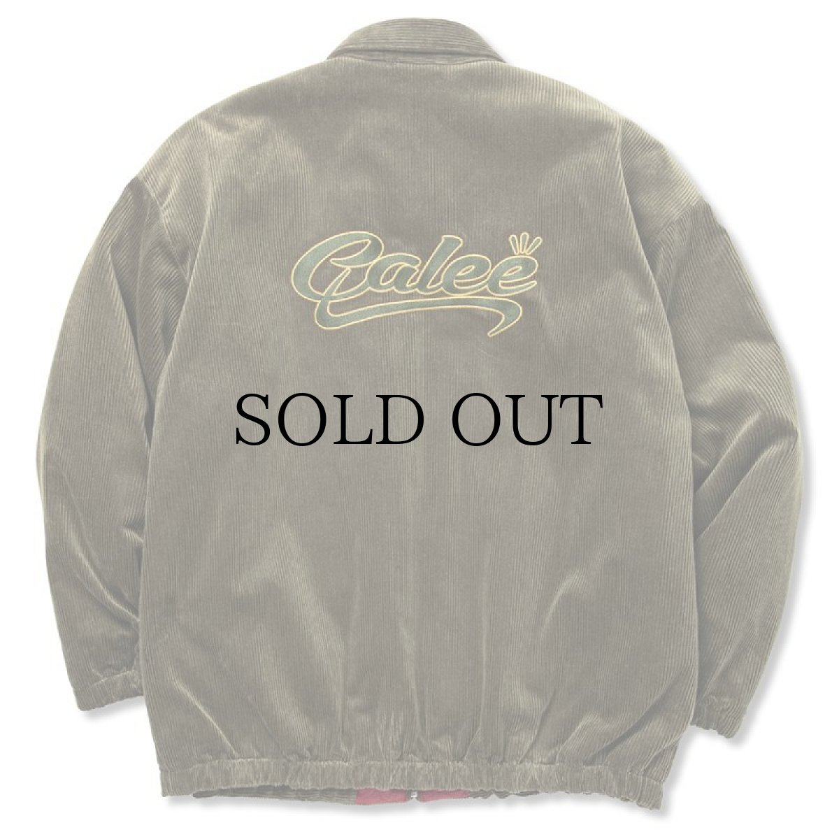 画像9: CALEE(キャリー) / CALEE Logo embroidery corduroy harrington jacket (9)