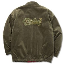 画像6: CALEE(キャリー) / CALEE Logo embroidery corduroy harrington jacket (6)
