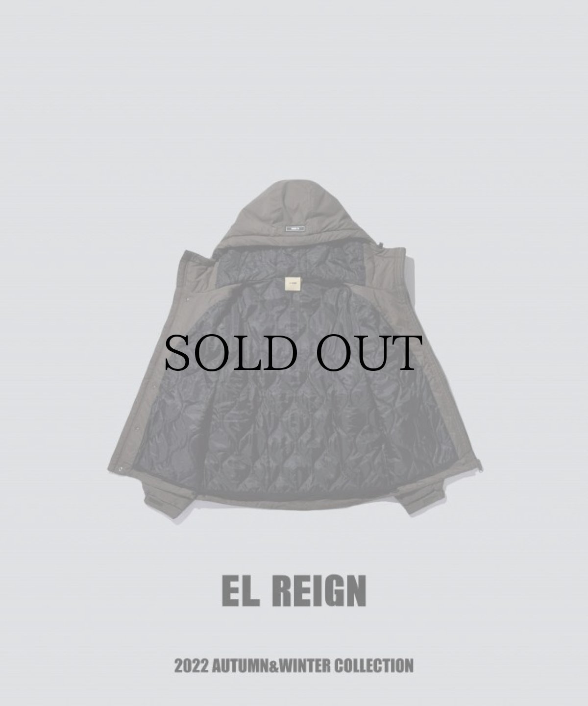 画像7: EL REIGN / "THE WORLD IS YOURS" HEAVY SHELL JACKET (7)