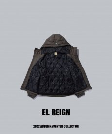 画像7: EL REIGN / "THE WORLD IS YOURS" HEAVY SHELL JACKET (7)