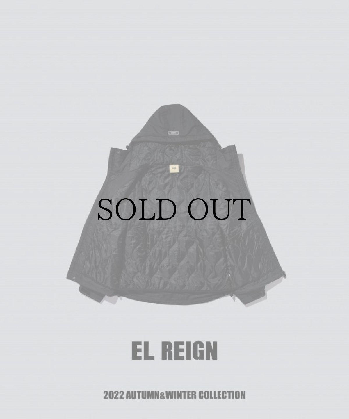 画像6: EL REIGN / "THE WORLD IS YOURS" HEAVY SHELL JACKET (6)