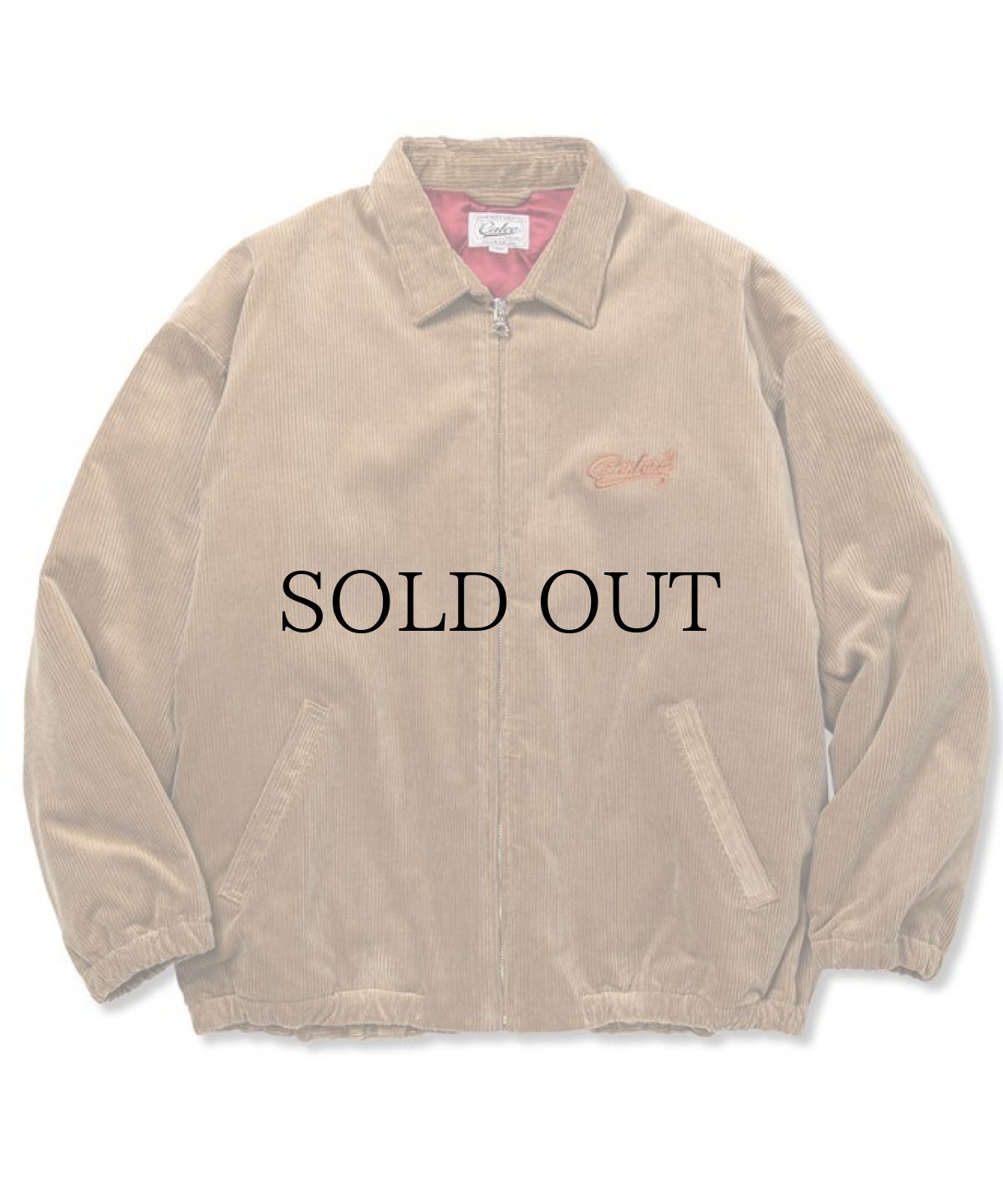 画像4: CALEE(キャリー) / CALEE Logo embroidery corduroy harrington jacket (4)