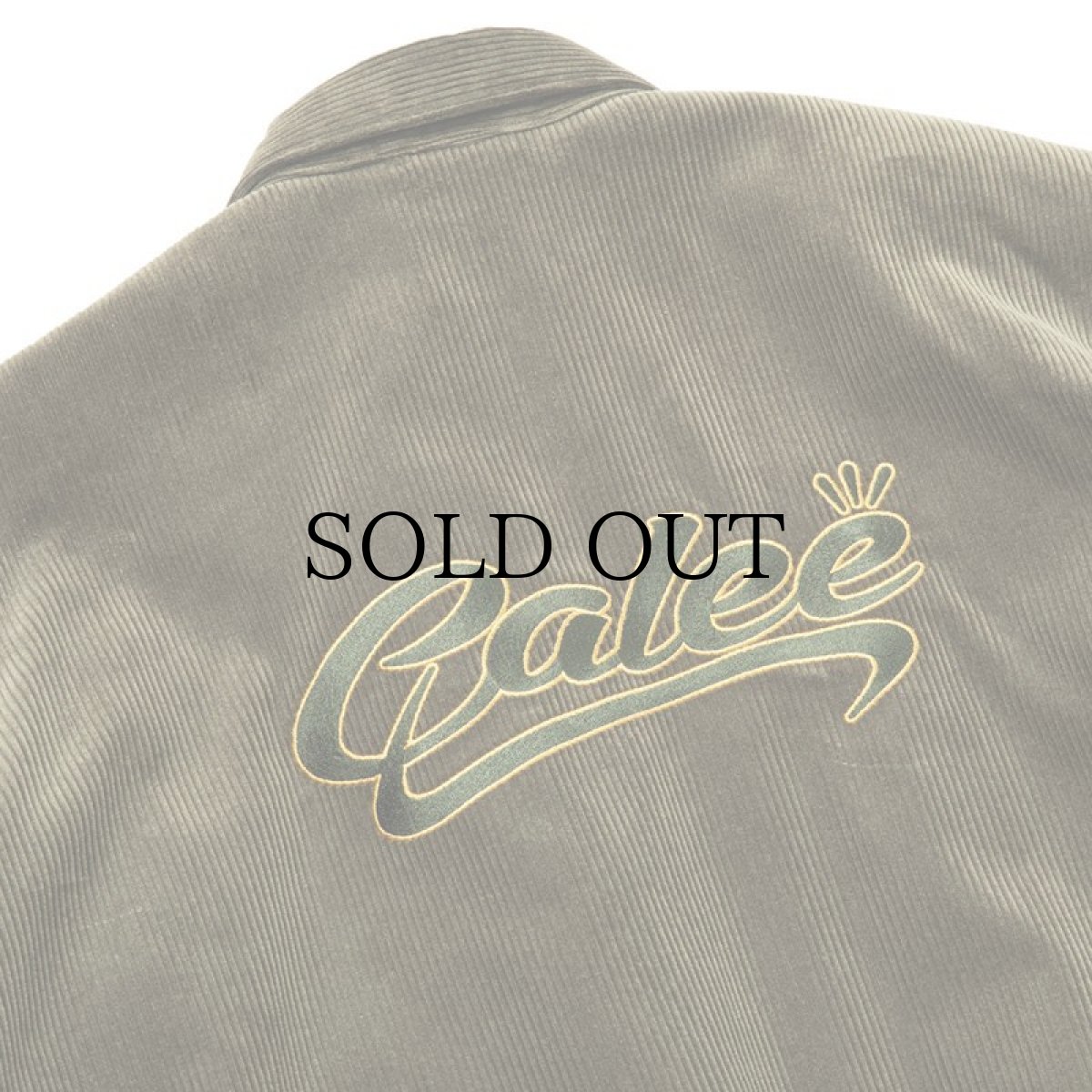画像14: CALEE(キャリー) / CALEE Logo embroidery corduroy harrington jacket (14)