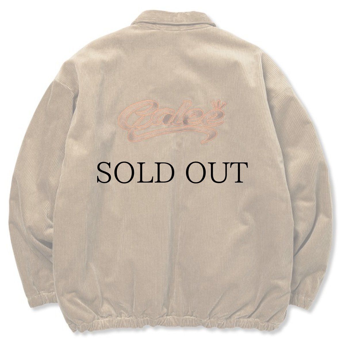 画像7: CALEE(キャリー) / CALEE Logo embroidery corduroy harrington jacket (7)