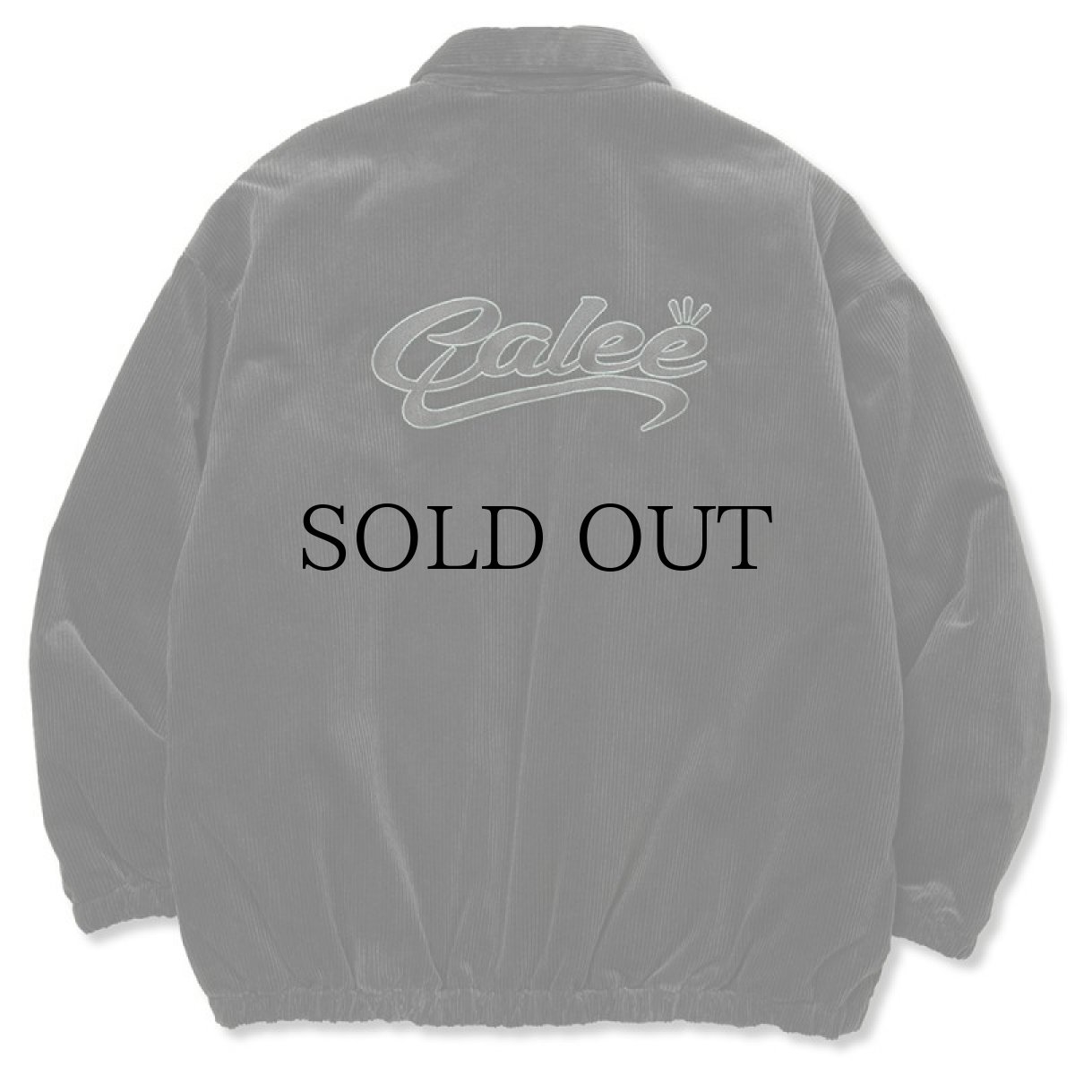 画像8: CALEE(キャリー) / CALEE Logo embroidery corduroy harrington jacket (8)