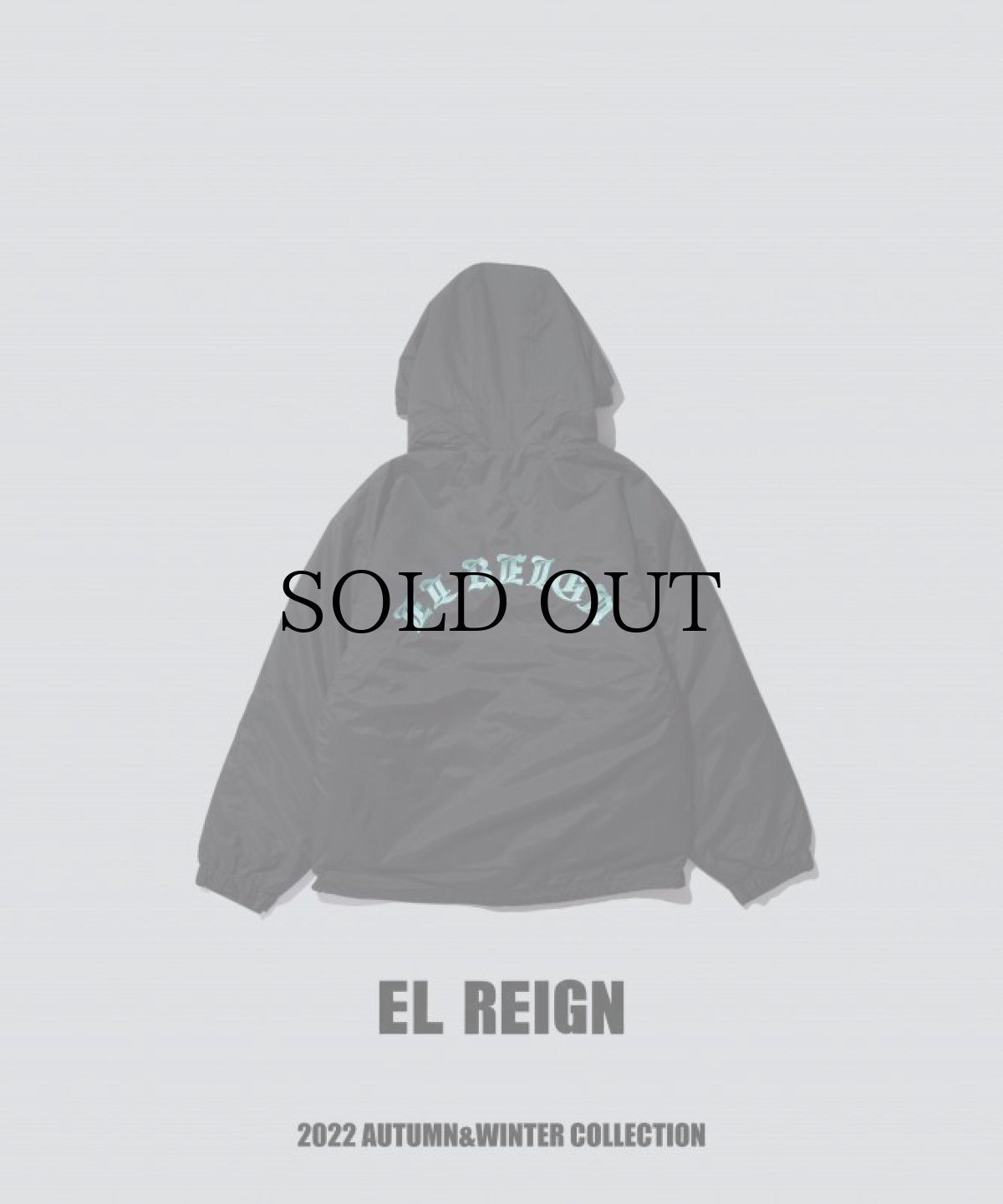 画像2: EL REIGN / "THE WORLD IS YOURS" HEAVY SHELL JACKET (2)