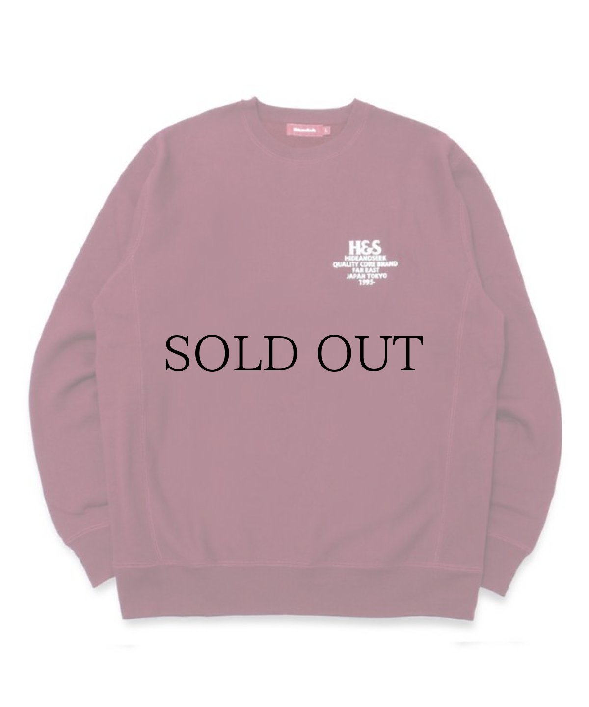 画像6: HIDEANDSEEK(ハイドアンドシーク) / H&S Logo Sweat Shirt(22aw) (6)