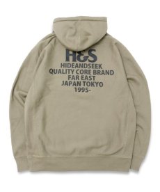 画像1: HIDEANDSEEK(ハイドアンドシーク) / H&S Logo Hooded Sweat Shirt(22aw) (1)