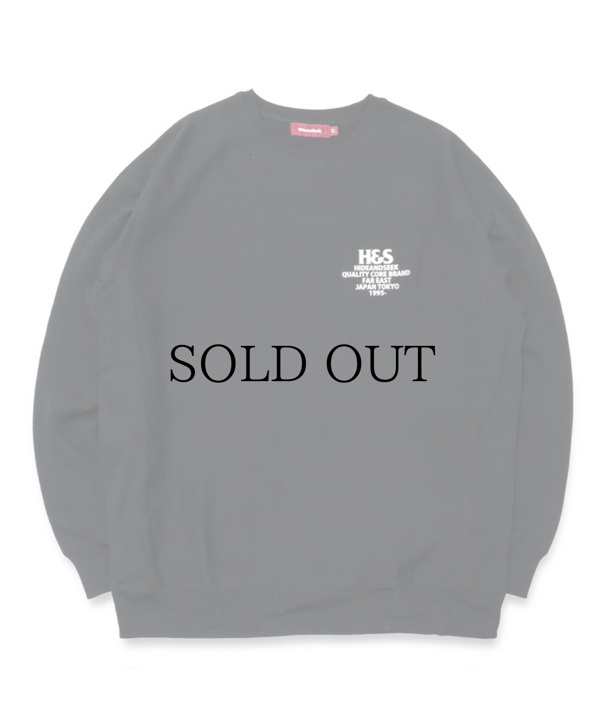 画像2: HIDEANDSEEK(ハイドアンドシーク) / H&S Logo Sweat Shirt(22aw) (2)