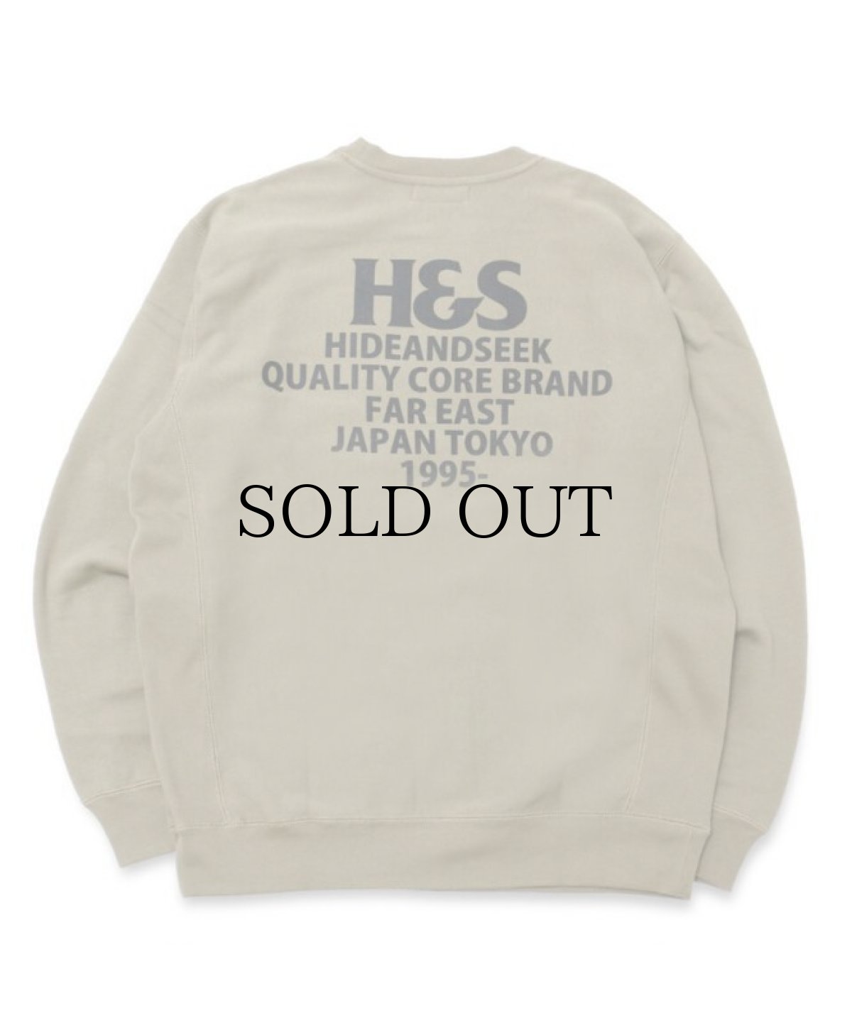 画像3: HIDEANDSEEK(ハイドアンドシーク) / H&S Logo Sweat Shirt(22aw) (3)