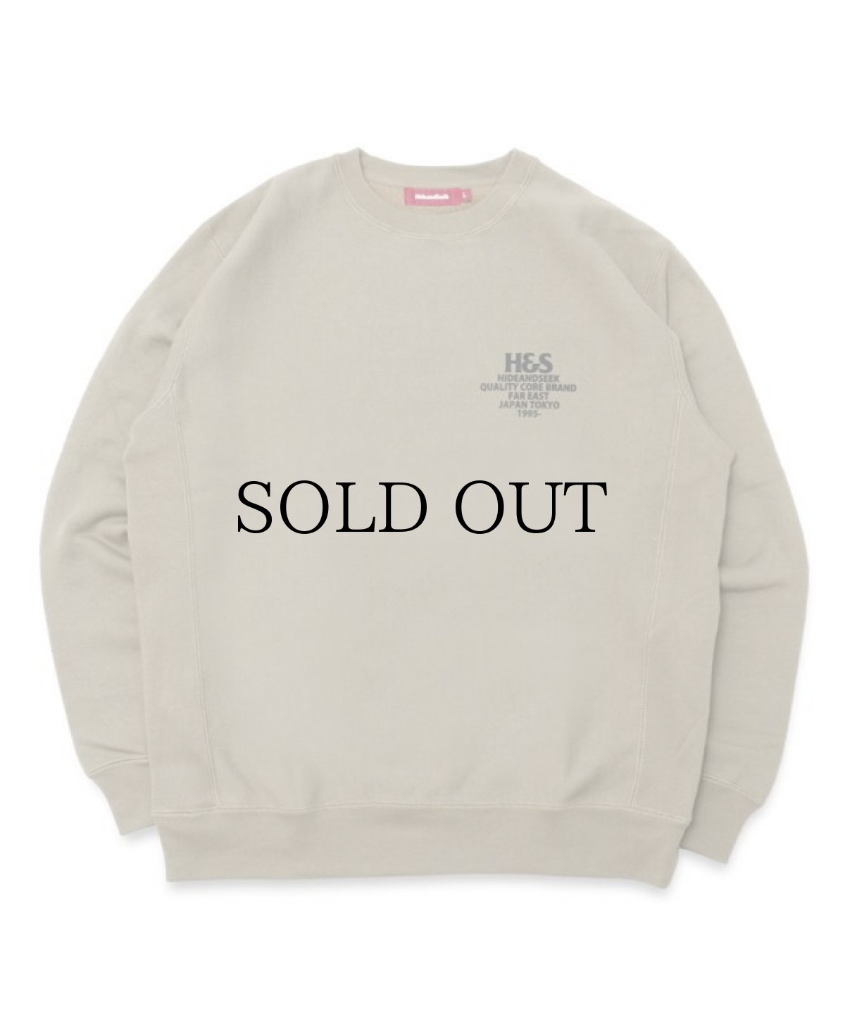 画像4: HIDEANDSEEK(ハイドアンドシーク) / H&S Logo Sweat Shirt(22aw) (4)