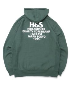 画像7: HIDEANDSEEK(ハイドアンドシーク) / H&S Logo Hooded Sweat Shirt(22aw) (7)