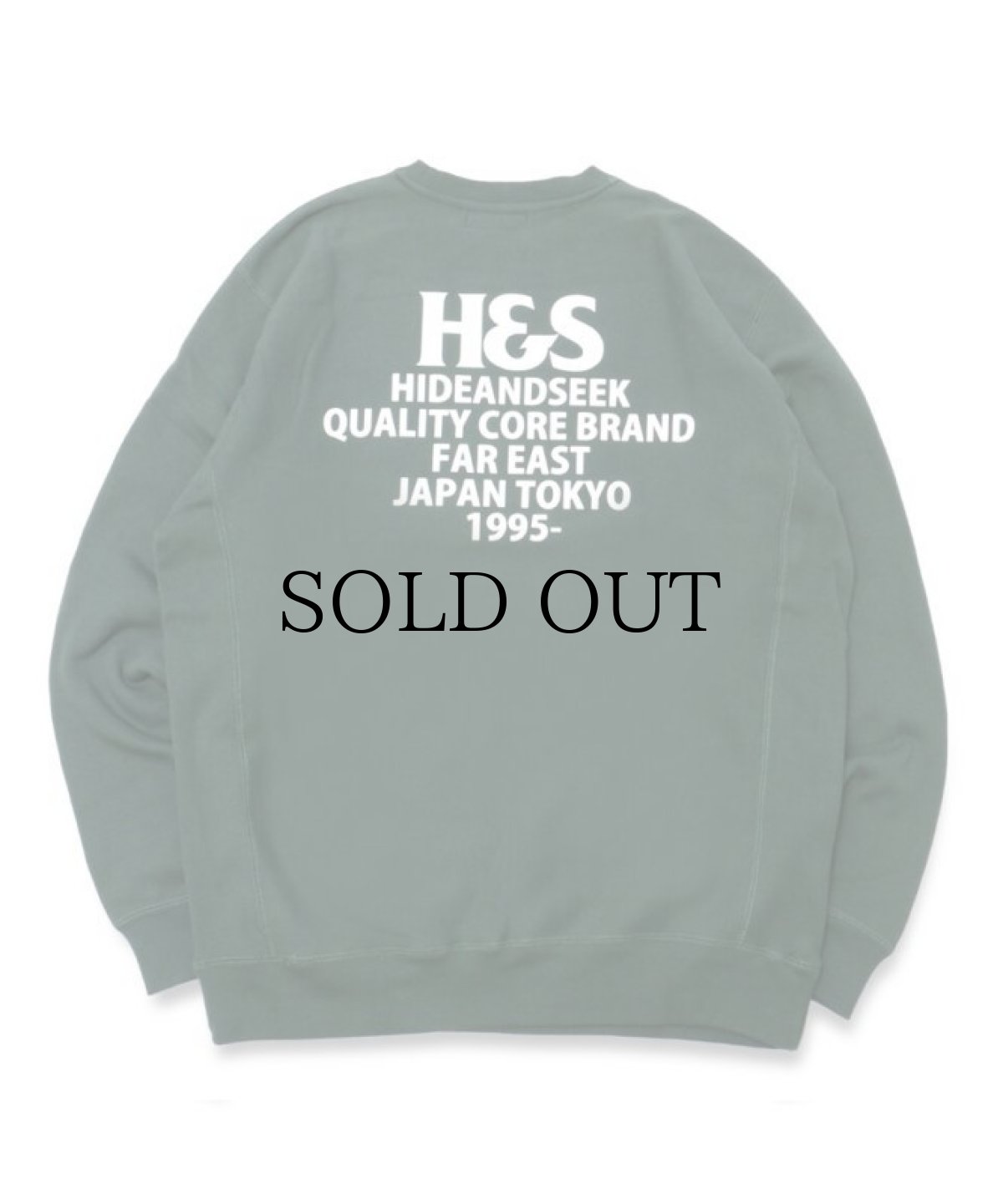 画像7: HIDEANDSEEK(ハイドアンドシーク) / H&S Logo Sweat Shirt(22aw) (7)