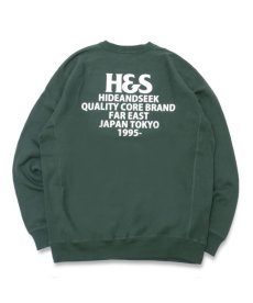 画像7: HIDEANDSEEK(ハイドアンドシーク) / H&S Logo Sweat Shirt(22aw) (7)