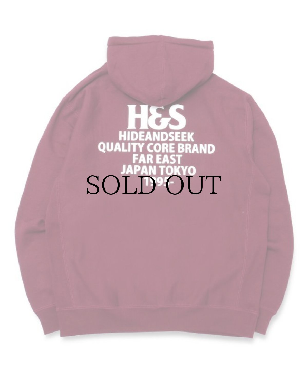 画像5: HIDEANDSEEK(ハイドアンドシーク) / H&S Logo Hooded Sweat Shirt(22aw) (5)