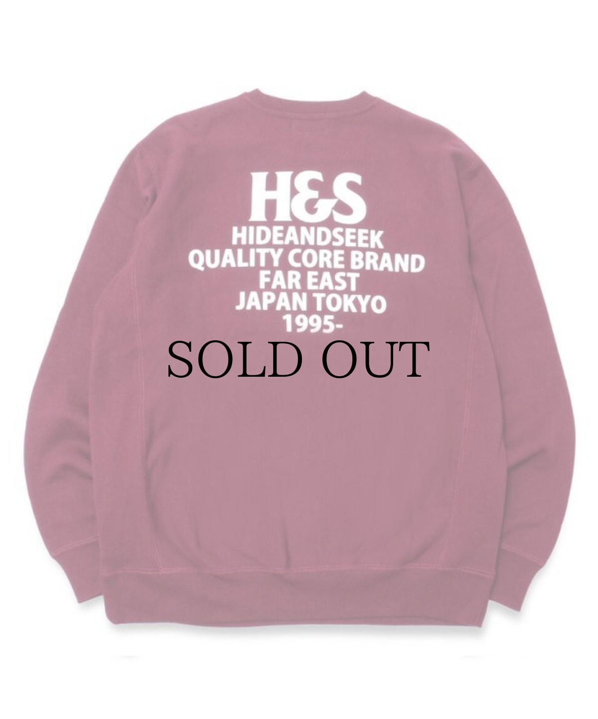 画像5: HIDEANDSEEK(ハイドアンドシーク) / H&S Logo Sweat Shirt(22aw) (5)