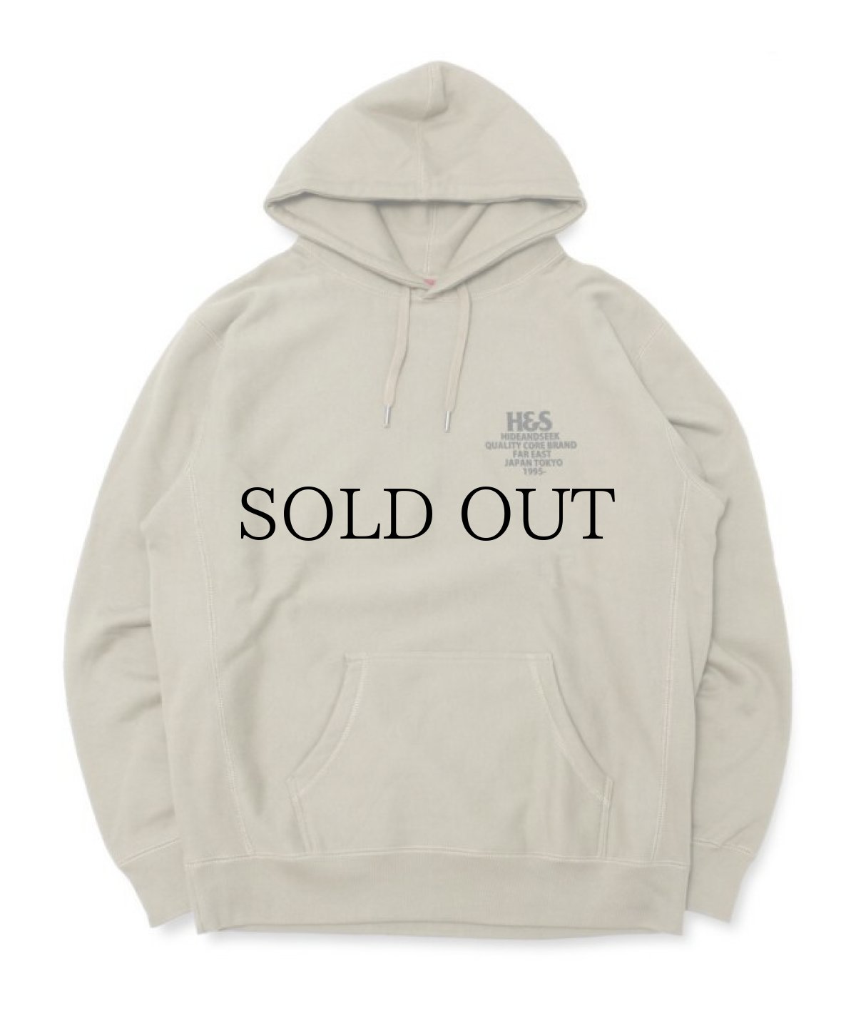 画像2: HIDEANDSEEK(ハイドアンドシーク) / H&S Logo Hooded Sweat Shirt(22aw) (2)