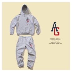 画像13: ACAPULCO GOLD / AG LEAGUE SNAP BUTTONS PULLOVER HOODED SWEATSHIRT (13)