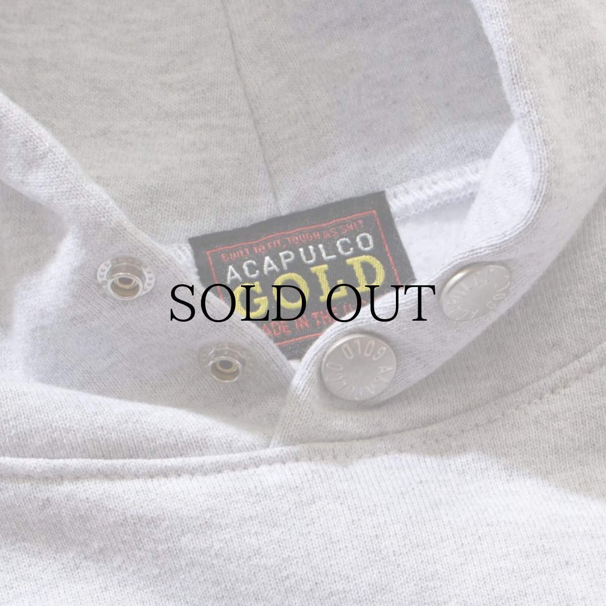 画像7: ACAPULCO GOLD / AG LEAGUE SNAP BUTTONS PULLOVER HOODED SWEATSHIRT (7)