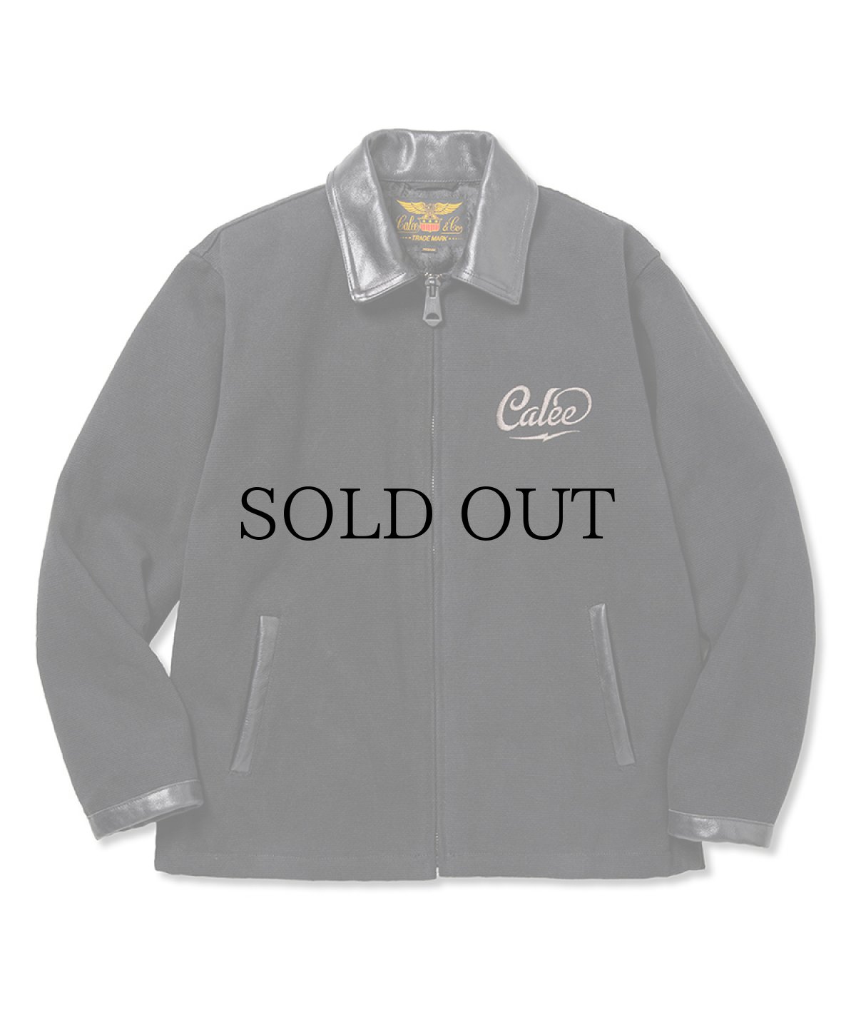 画像3: CALEE(キャリー) / CALEE Logo embroidery sports type jacket (3)