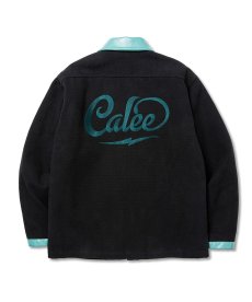 画像2: CALEE(キャリー) / CALEE Logo embroidery sports type jacket (2)