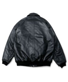 画像3: HIDEANDSEEK(ハイドアンドシーク) / Leather Jacket(22aw) (3)