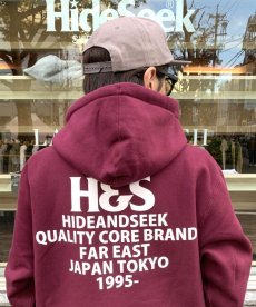 画像10: HIDEANDSEEK(ハイドアンドシーク) / H&S Logo Hooded Sweat Shirt(22aw) (10)