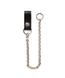 画像1: CALEE(キャリー) / Silver star concho leather wallet chain (1)