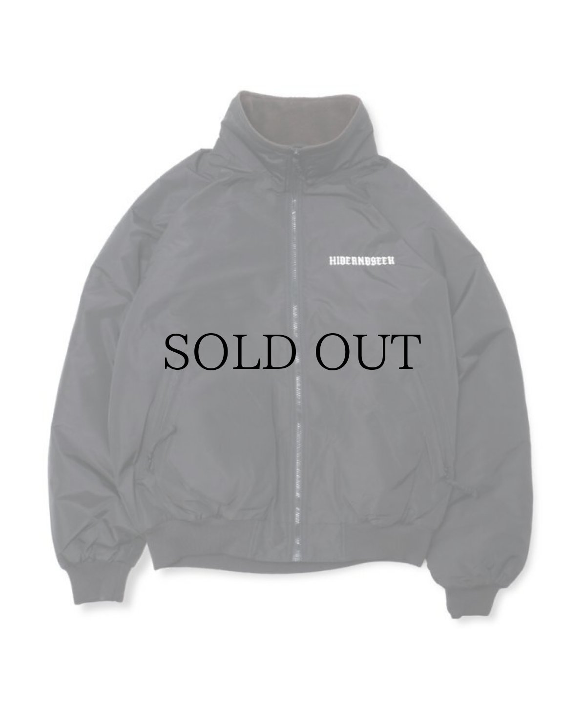 画像2: HIDEANDSEEK(ハイドアンドシーク) / Nylon Zip Jacket (2)