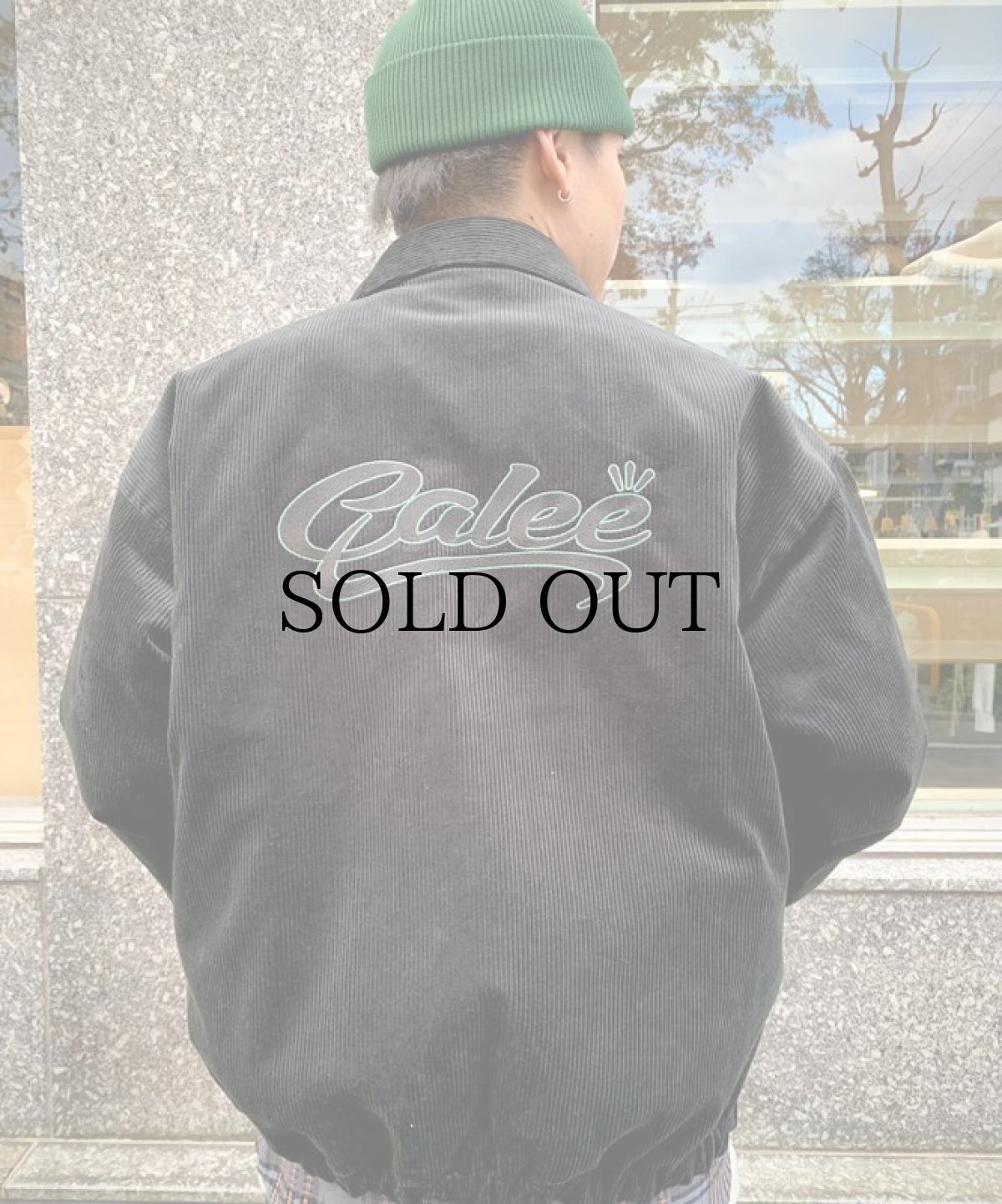 画像3: CALEE(キャリー) / CALEE Logo embroidery corduroy harrington jacket (3)