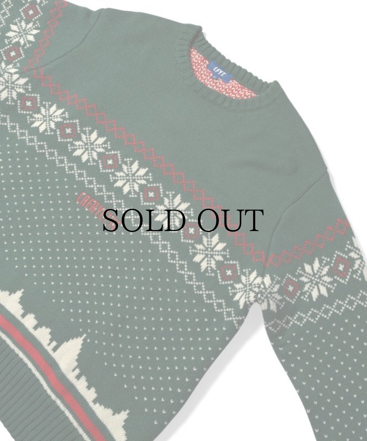 画像4: 【30%OFF】LFYT(ラファイエット) / CITY SCAPE SWEATER (4)