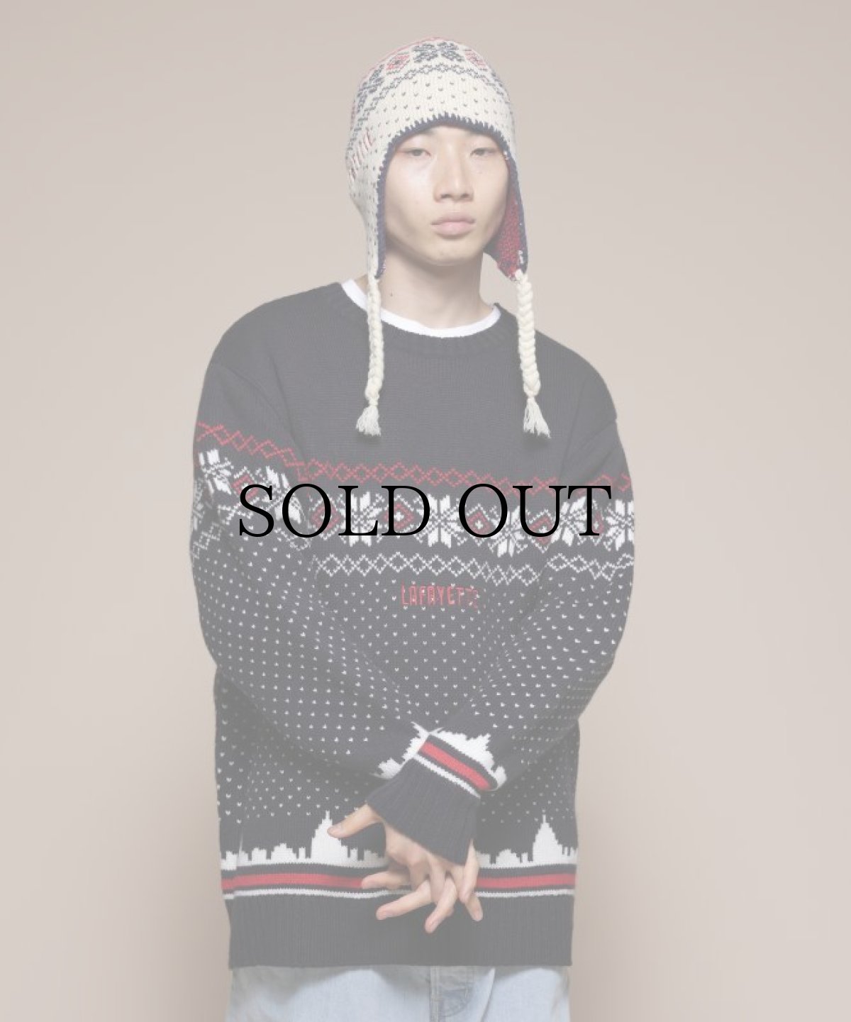 画像14: 【30%OFF】LFYT(ラファイエット) / CITY SCAPE SWEATER (14)