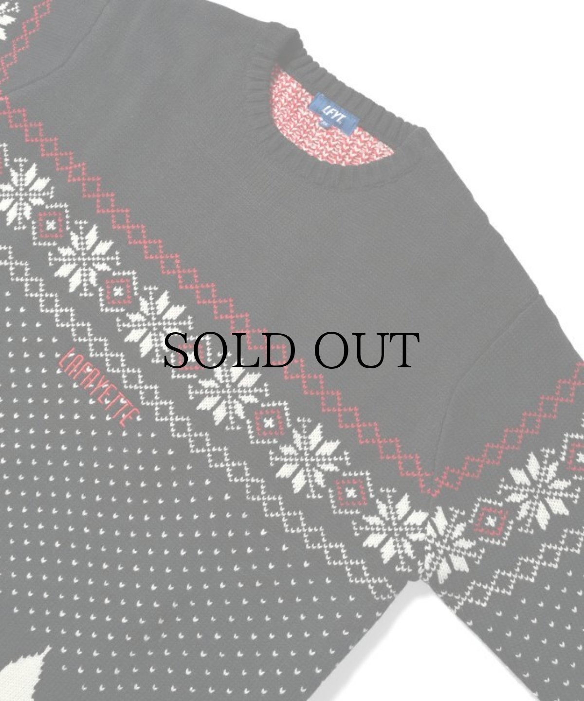 画像8: 【30%OFF】LFYT(ラファイエット) / CITY SCAPE SWEATER (8)