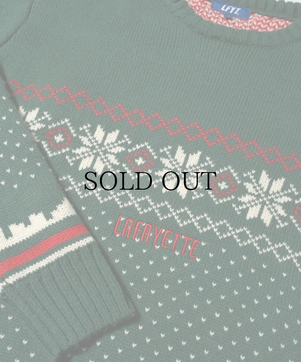 画像3: 【30%OFF】LFYT(ラファイエット) / CITY SCAPE SWEATER (3)