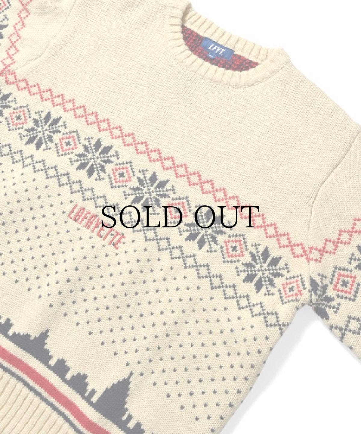 画像12: 【30%OFF】LFYT(ラファイエット) / CITY SCAPE SWEATER (12)