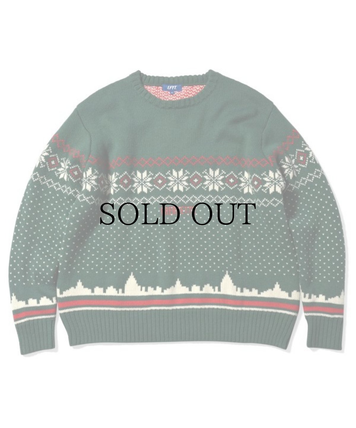 画像2: 【30%OFF】LFYT(ラファイエット) / CITY SCAPE SWEATER (2)