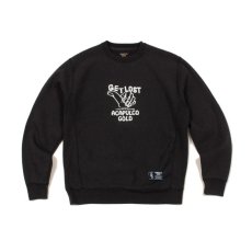 画像2: ACAPULCO GOLD / GET LOST CREW SWEATSHIRT (WORN EFFECT WASHED) (2)