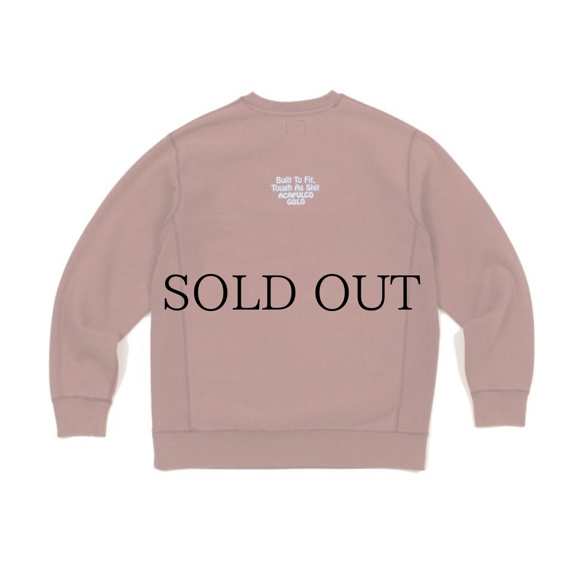 画像8: ACAPULCO GOLD / GET LOST CREW SWEATSHIRT (WORN EFFECT WASHED) (8)