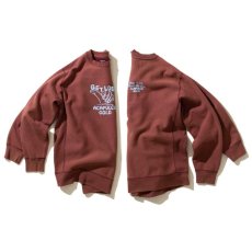 画像19: ACAPULCO GOLD / GET LOST CREW SWEATSHIRT (WORN EFFECT WASHED) (19)