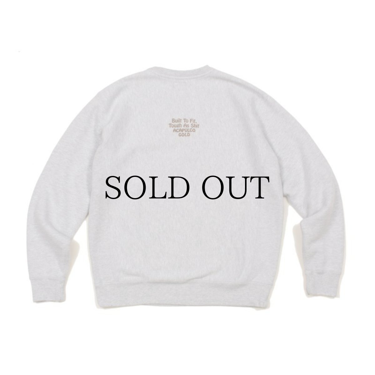 画像7: ACAPULCO GOLD / GET LOST CREW SWEATSHIRT (WORN EFFECT WASHED) (7)