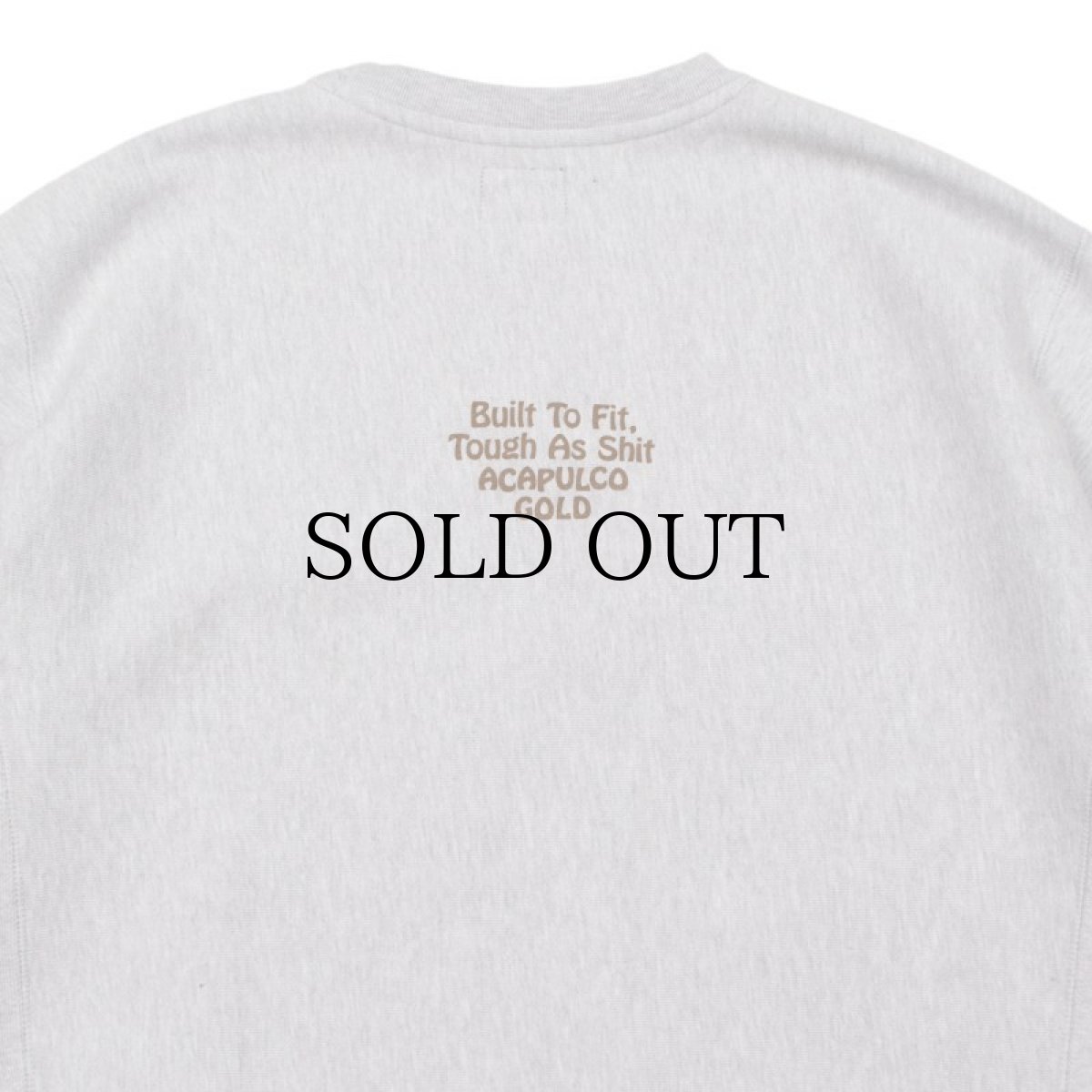 画像15: ACAPULCO GOLD / GET LOST CREW SWEATSHIRT (WORN EFFECT WASHED) (15)