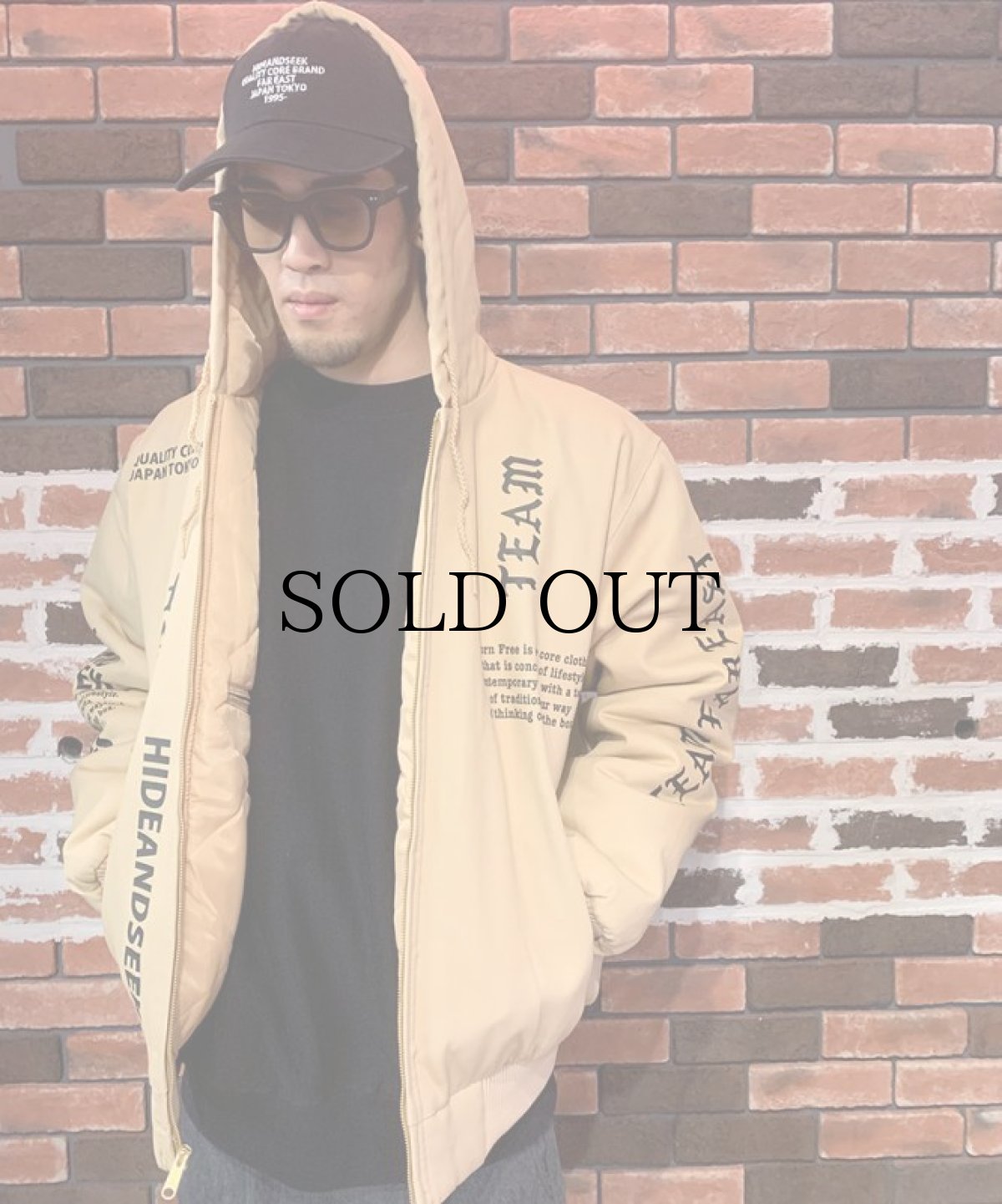 画像3: HIDEANDSEEK(ハイドアンドシーク) / Duck Hooded Jacket (3)