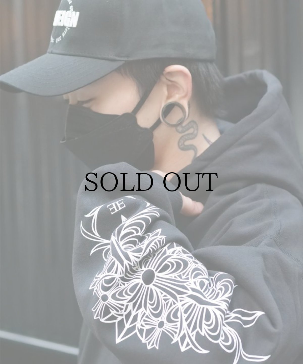 画像6: EL REIGN / REVENGE FLORAL HOODIE (6)