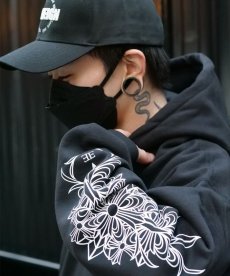 画像6: EL REIGN / REVENGE FLORAL HOODIE (6)