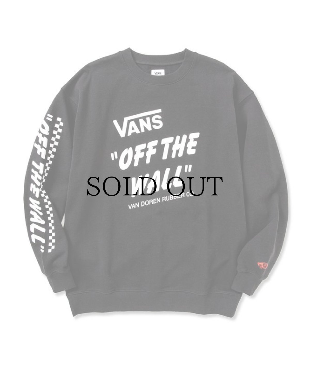 画像1: CALEE(キャリー) / × VANS Drop shoulder crew neck sweat (1)