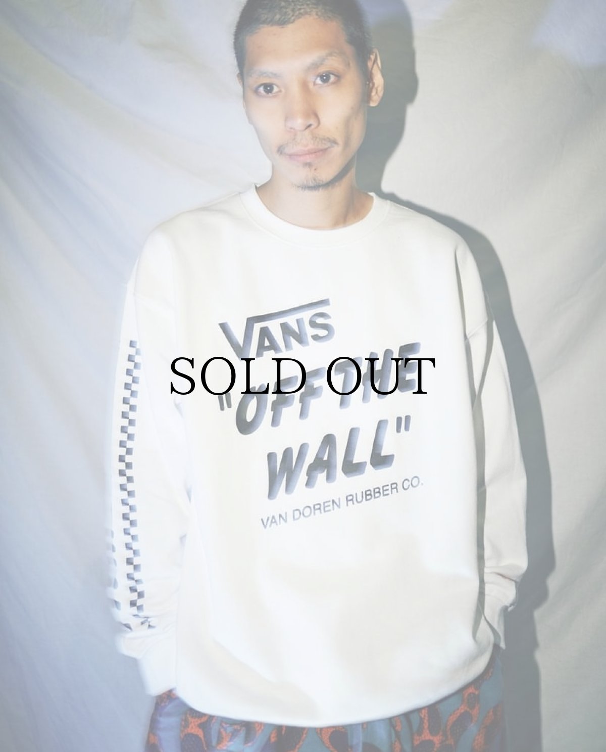 画像10: CALEE(キャリー) / × VANS Drop shoulder crew neck sweat (10)